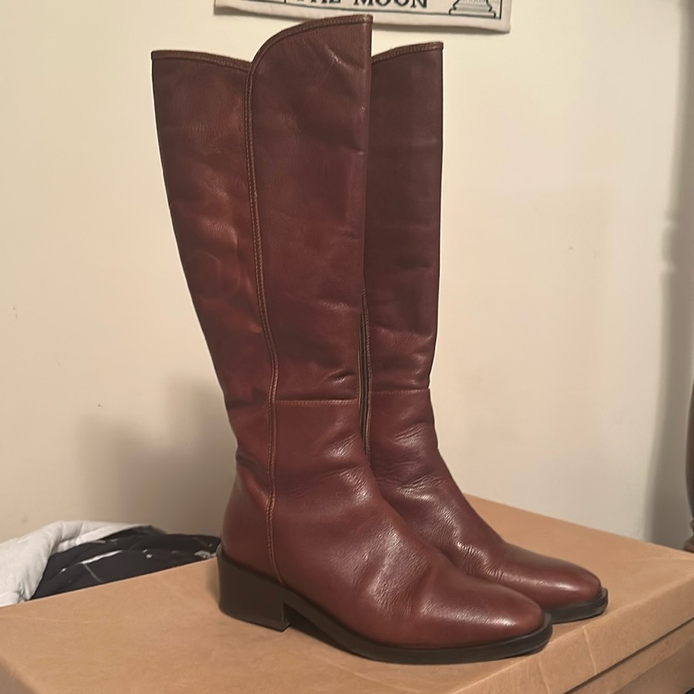 Anthropologie riding boot